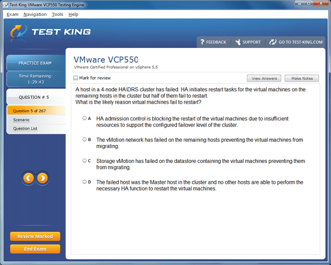 2018 VCP-550 actual exam dumps, VMware VCP-550 practice test