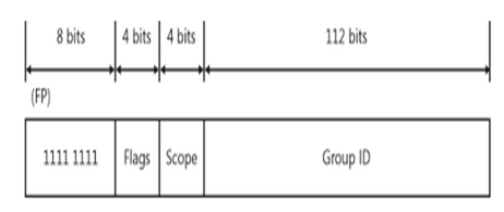 Multicast address structure