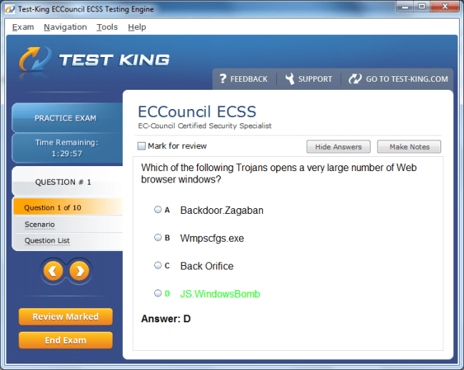 ECSS Sample 1