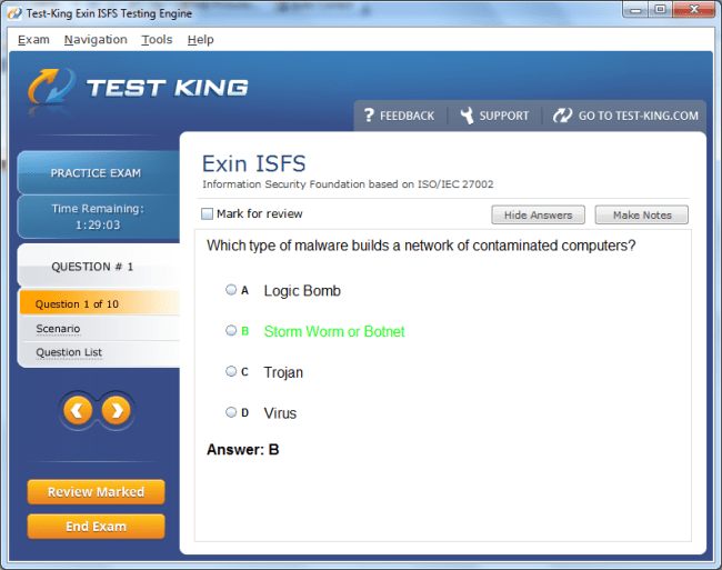 ISFS Sample 1