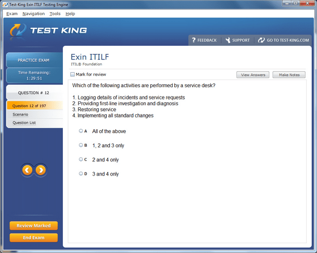 ITILF Sample 5