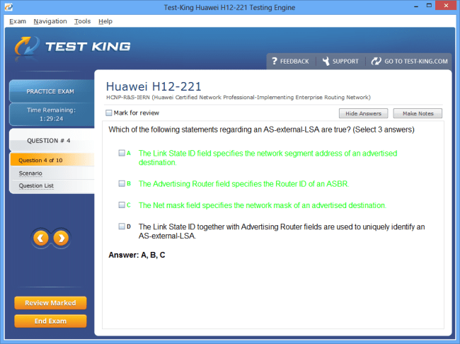 Exam H12-221_V2.5 Passing Score