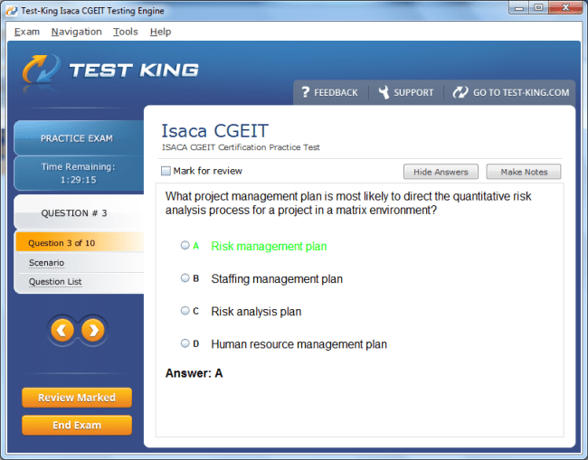 CGEIT Sample 2