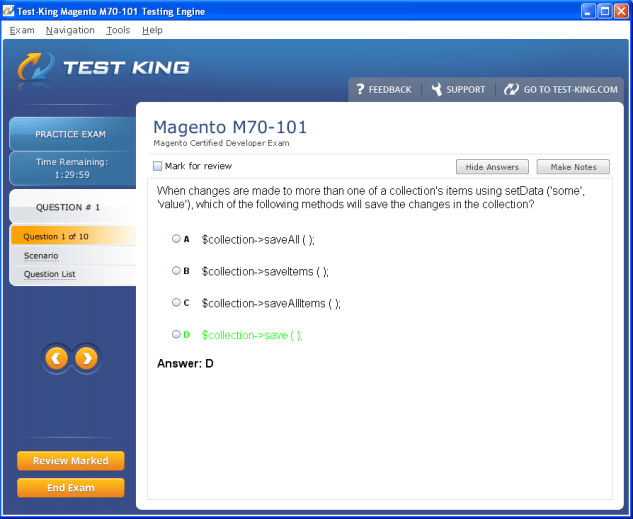 M70-101 Sample 1