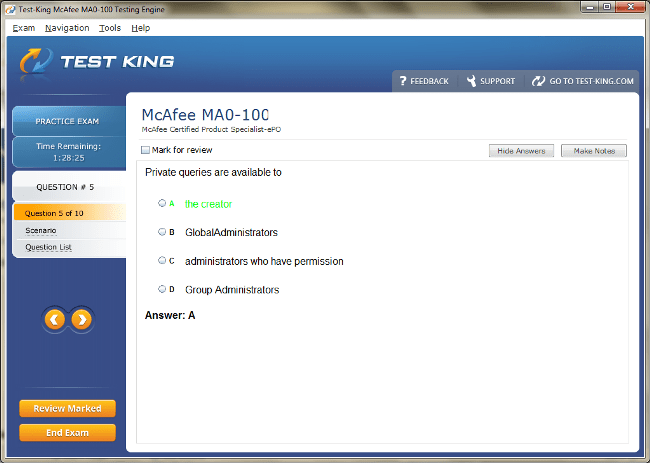 MA0-100 Sample 5
