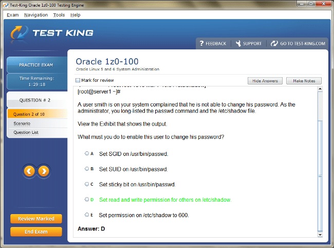 Latest 1Z0-1038-20 Mock Test