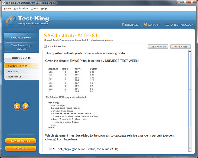 A00-281 Sample 2