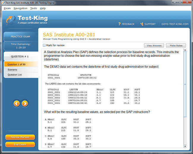 A00-281 Sample 5