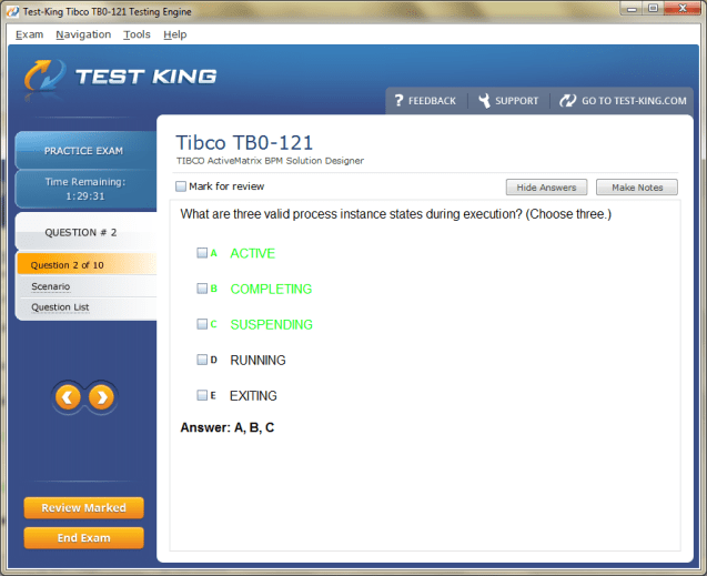 TB0-121 Sample 2