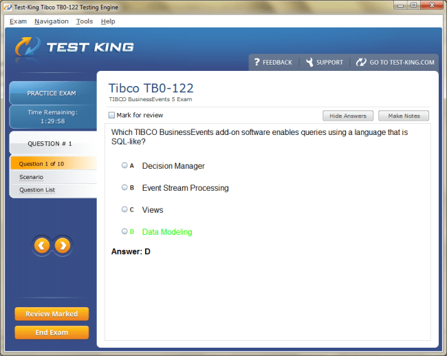 TB0-122 Sample 1